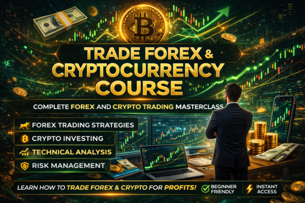 Trade Forex & Cryptocurrency Course – Complete Forex and Crypto Trading Masterclass