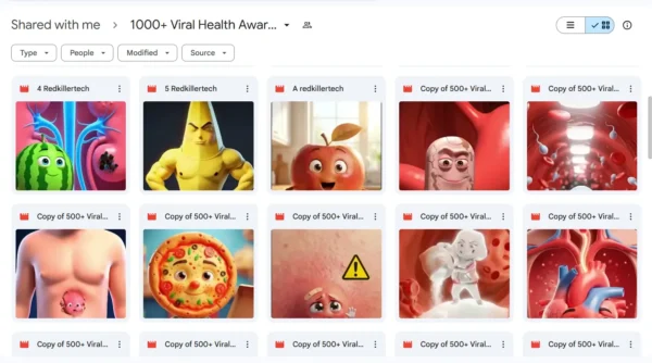Viral Health Awareness 1000 Reels Bundle – Ready-to-Post Social Media Health Content Pack